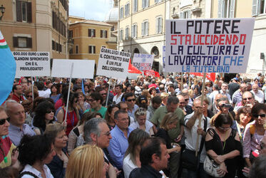 MANIFESTAZIONE LAVORATORI SIAE MANIFESTAZIONE LAVORATORI SIAE