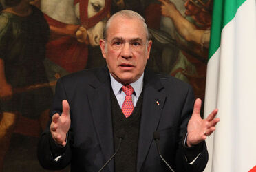 INCONTRO ANGEL GURRIA MARIO MONTI