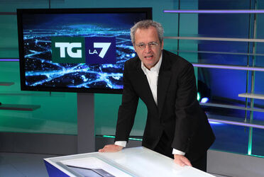 CONFERENZA STAMPA PRIMO ANNO TG LA 7 CONFERENZA STAMPA PRIMO ANNO TG LA 7