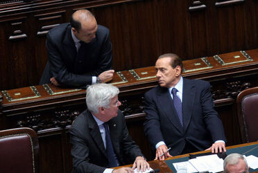 BERLUSCONI ALLA CAMERA