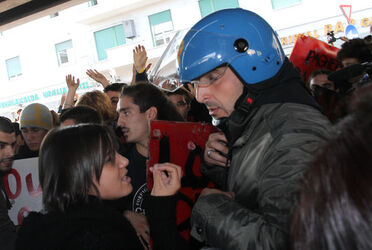 MANIFESTAZIONE STUDENTI CONTRO G20