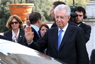 INCONTRO MARIO MONTI SHEIKH HAMAD BIN KHALIFA AL THANI