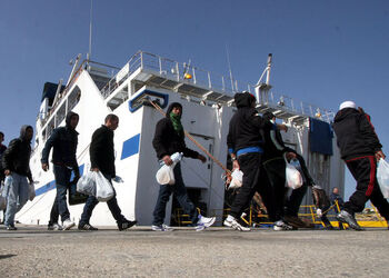 SBARCHI IMMIGRATI A LAMPEDUSA