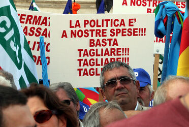 MAN CISL UIL UGL CONTRO MANOVRA ECONOMICA