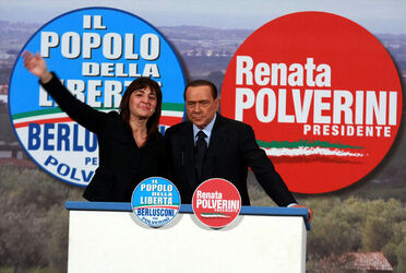 MANIFESTAZIONE A SOSTEGNO DELLA POLVERINI