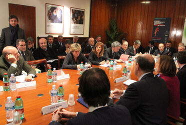 INCONTRO GOVERNO PARTI SOCIALI