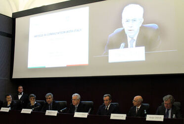 CONFERENZA FMI SU ECONOMIA ITALIANA