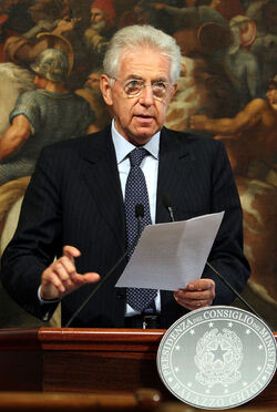 INCONTRO MARIO MONTI PASCAL LAMY