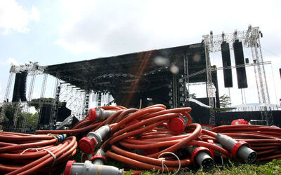 PREPARATIVI CONCERTO 1&deg; MAGGIO