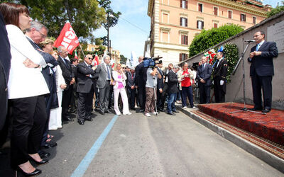 COMMEMORAZIONE MORTE MASSIMO D ANTONA