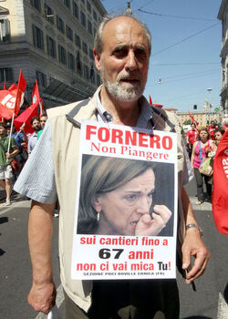 MANIFESTAZIONE RIFONDAZIONE COMUNISTA
