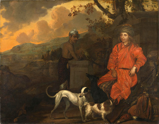 Portrait of Philippus Baldaeus and Gerrit Mossopotam.