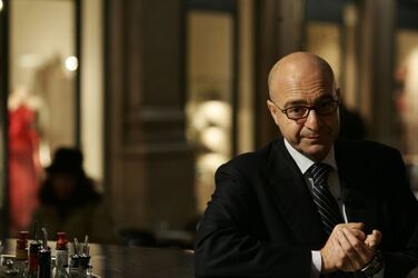 Rome 23th December 2008 Galleria Alberto Sordi In the picture Senator Latorre Nicola Vice President PD Photo by ©AlessandroMeoli StudioFranceschin