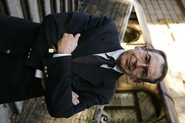 Rome 26th November 2008 MOBILITA SOSTENIBILE In the picture Franco Del Manso Responsible Ambiental Office and Tecnic Unione Petrolifera Foto by &copy;AlessandroMeoli StudioFranceschin