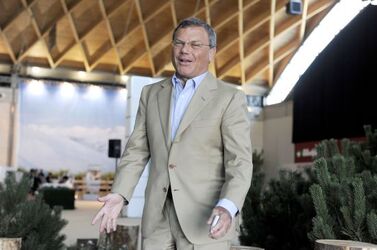 Rimini 27 august 2008 Meeting FERPI in the picture Martin Sorrell Ceo di WPP