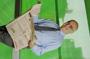 MILANO 29th September 2008 In the picture Elia Zamboni Vice Director Il Sole 24 ORE Foto by &copy;RenatoFranceschin StudioFranceschin GraziaNeri