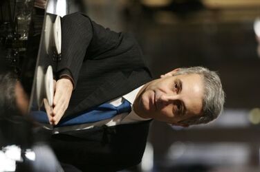 Rome 22th December 2008 Galleria Alberto Sordi Int he picture Senator Gaetano Quagliariello Vice President Vicar of PDL Photo by ©AlessandroMeoli StudioFranceschin