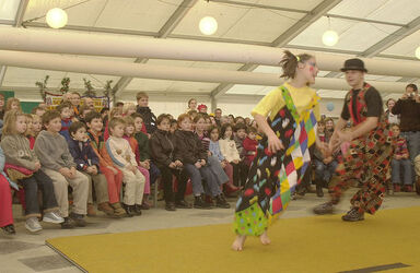 Bellinzona villaggio Telethon in piazza del sole