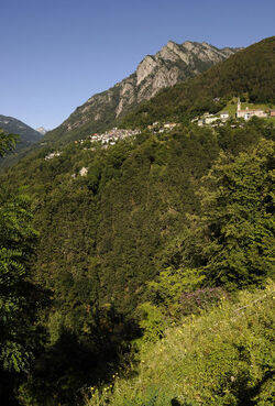 Loco veduta panoramica Val Onsernone