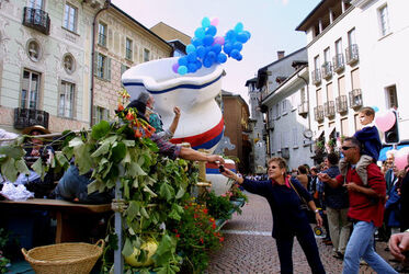 Bellinzona festa e corteo della vendemmia