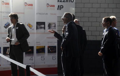 Biasca inaugurazione della nuova linea di produzione SMB