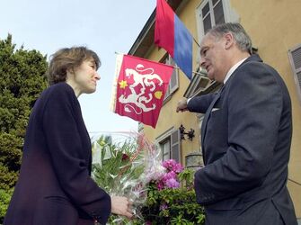 Breganzona festeggiamenti Patrizia Pesenti