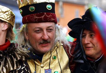 Brissago carnevale rogo pagliaccio