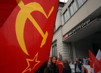 Bellinzona Corteo del 1. Maggio