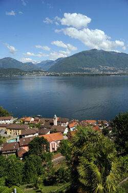 Gerra Gambarogno vedute panoramiche