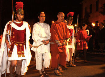 Coldrerio processione Mercoledi Santo