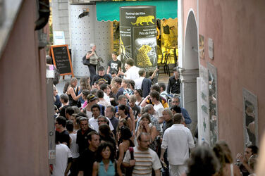 Locarno 62° Festival del Film entrata in Piazza Grande