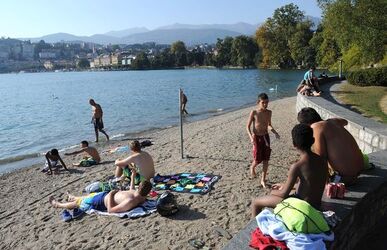 Ticino caldo estivo ad autunno