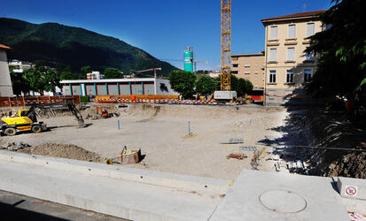 Chiasso cantiere palestre