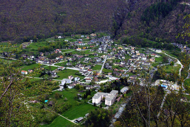 Gordevio veduta paese