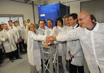 Riazzino apertura fabbrica Oerlikon Solar Pramac AG Riazzino apertura fabbrica Oerlikon Solar Pramac AG