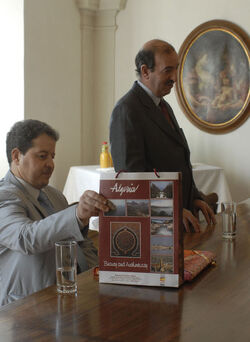 Locarno ricevimento Ambasciatore Algerino in Svizzera a Locarno