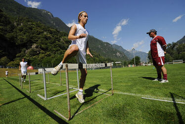 Calcio ripresa allenamenti AC Bellinzona