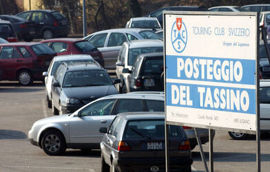 Lugano posteggio TCS al Tassino