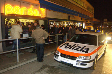 Mendrisio retata polizia