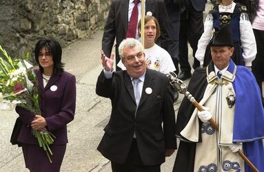 Brusio festeggiamenti Rodolfo Plozza Presidente GR