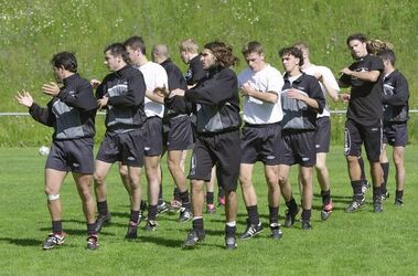 Calcio primo allenamento FC Lugano