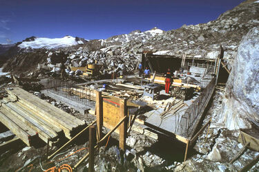 Valle Bedretto cantiere capanna Cristallina