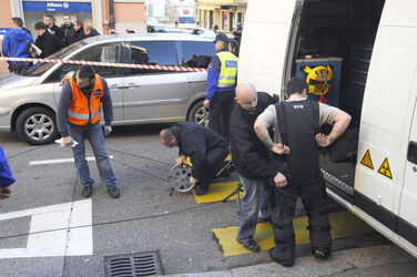 Lugano allarme bomba