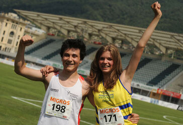 Atletica finale ragazzo piu veloce del Ticino