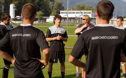 Calcio primo allenamento FC Locarno