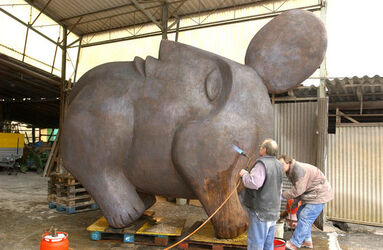 Rancate scultura di Sergio Toppa