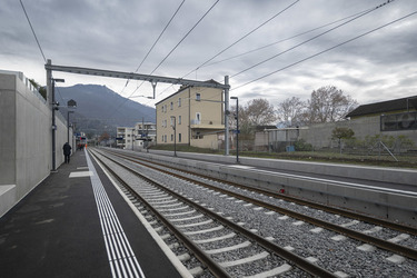 Minusio inaugurazione nuova fermata ferroviaria regionale