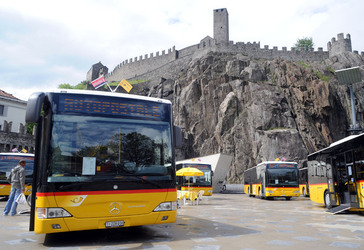 Bellinzona presentazione nuovi Autopostali