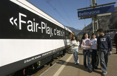 Bellinzona campagna prevenzione FFS