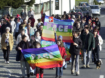 Bassa Mesolcina marcia della pace